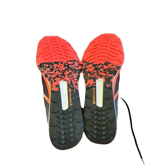 NEW Adidas Terrex Agravic Speed Ultra Trail Running Shoes US 13 Black White - Picture 6 of 7